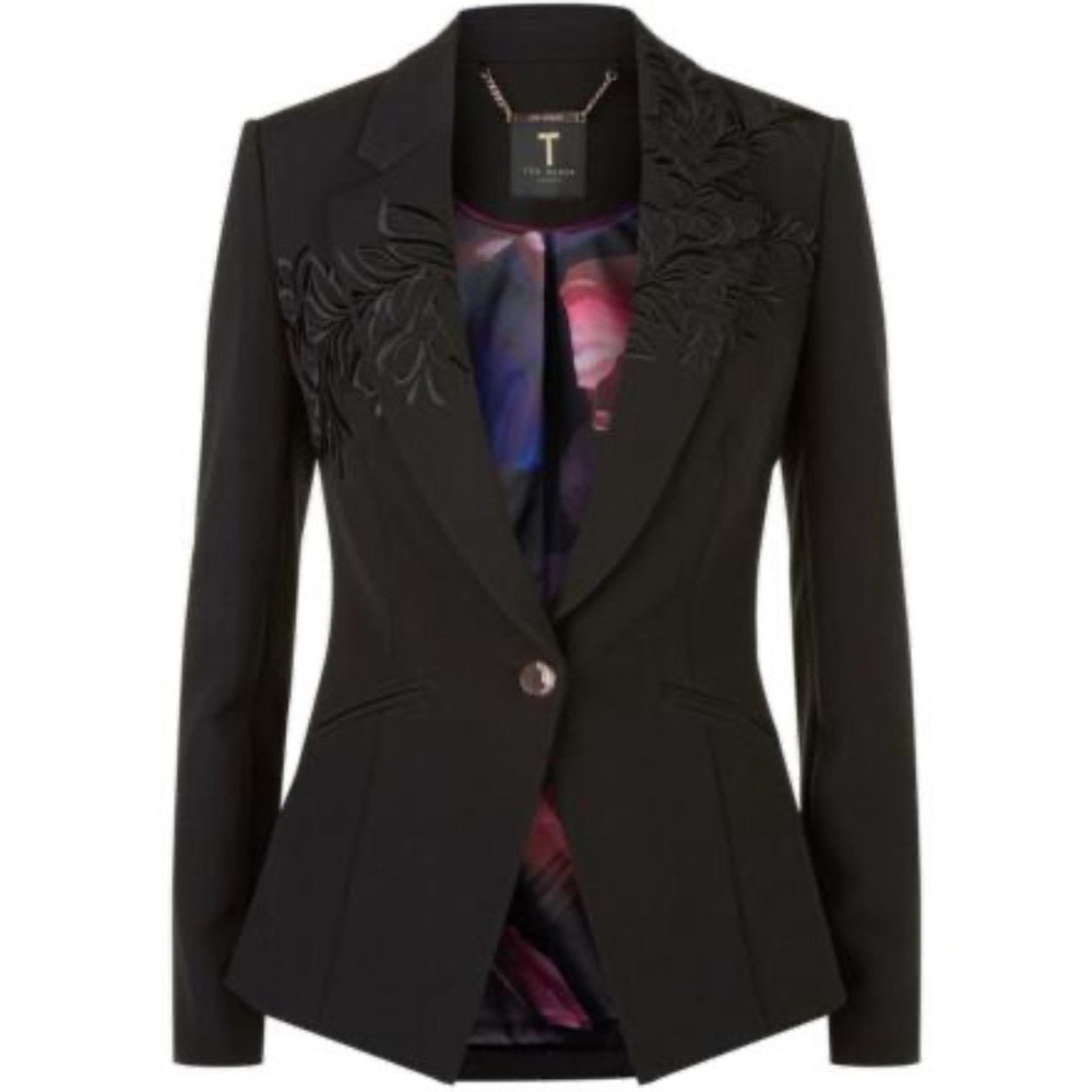 Ted Baker embroidered Blazer